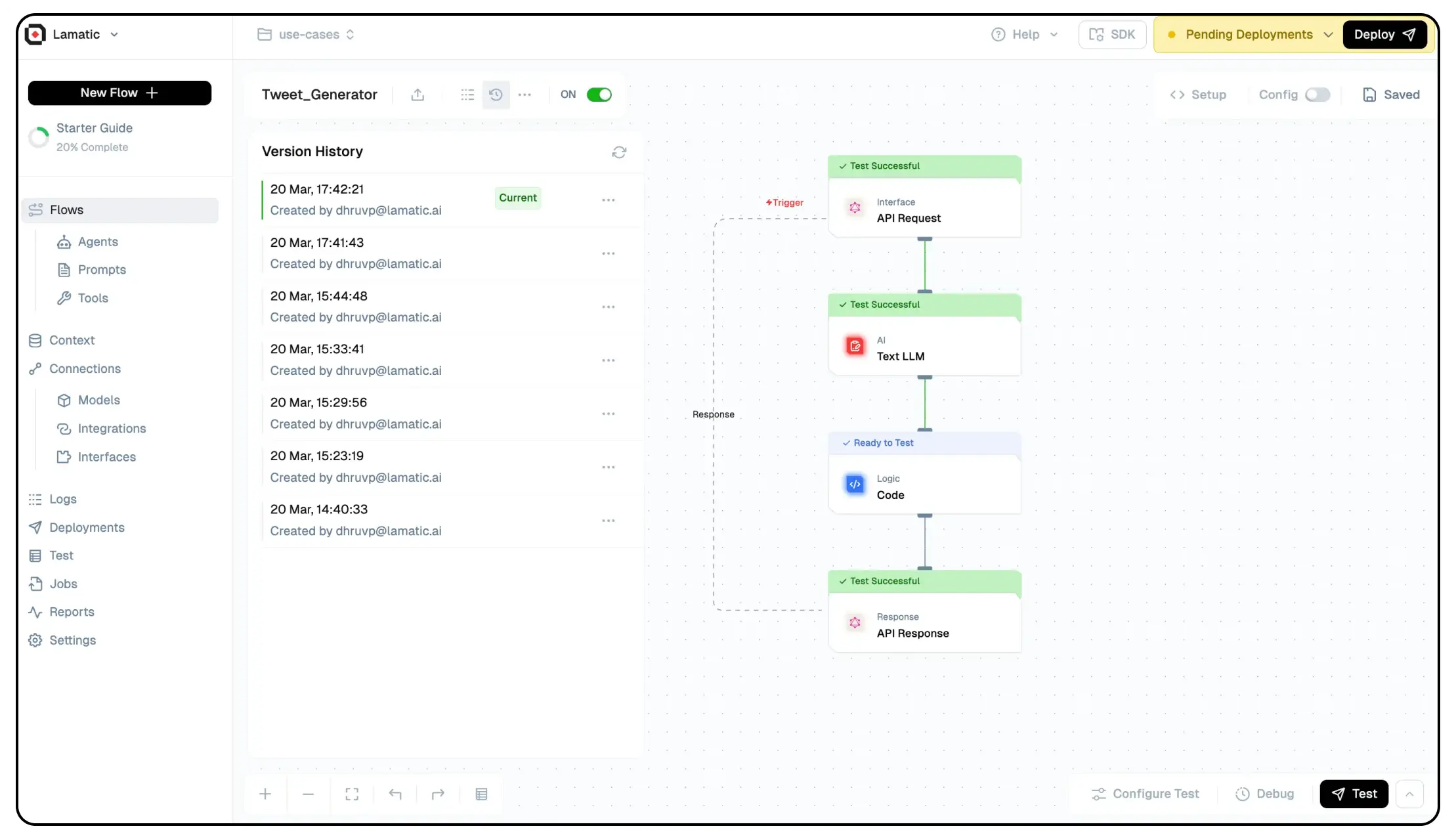 Version Control Sidebar